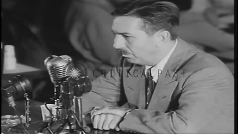 In 1948 Walt Disney testified in Congress that communists are trying to take over Hollywood