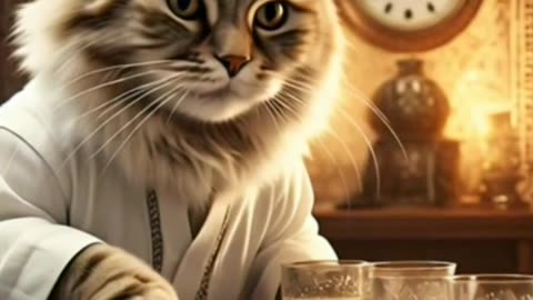 Cute Cat Prepares Iftar | Ramadan Special
