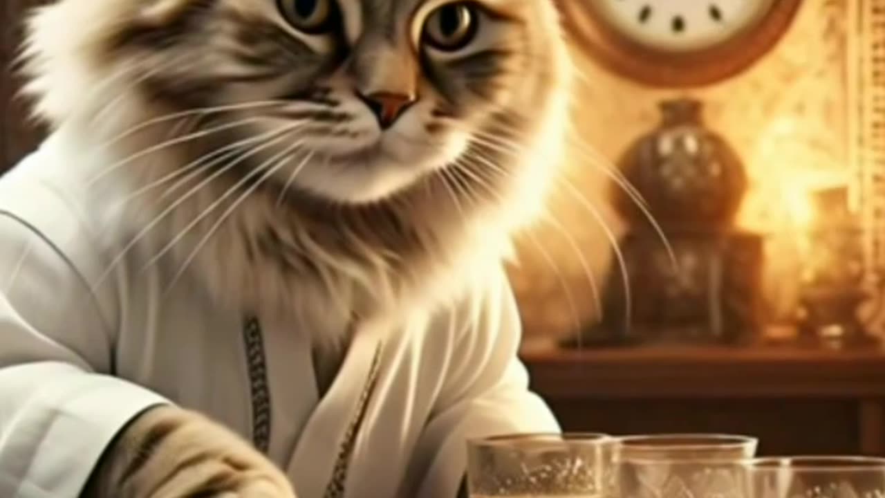 Cute Cat Prepares Iftar | Ramadan Special
