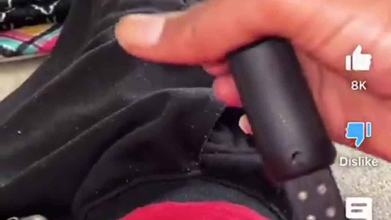 Looking down the barrel of a gun is the dumbest thing