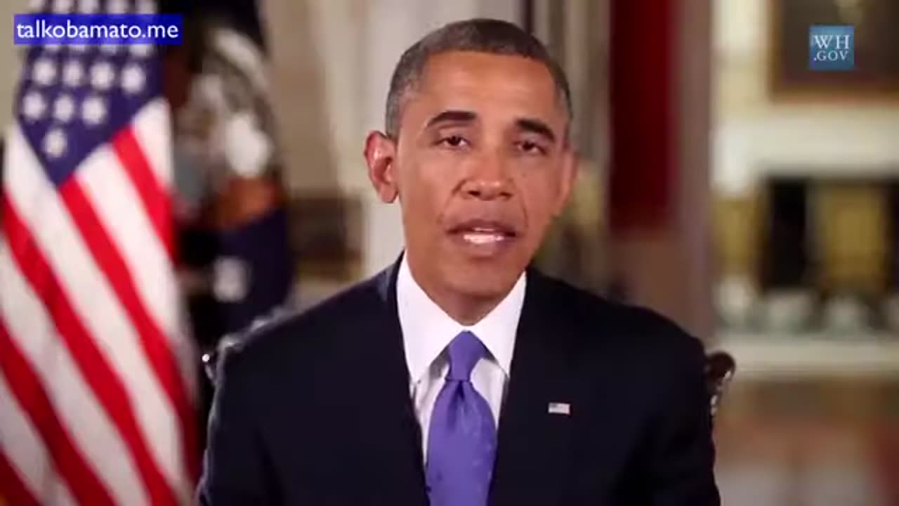 message from obama