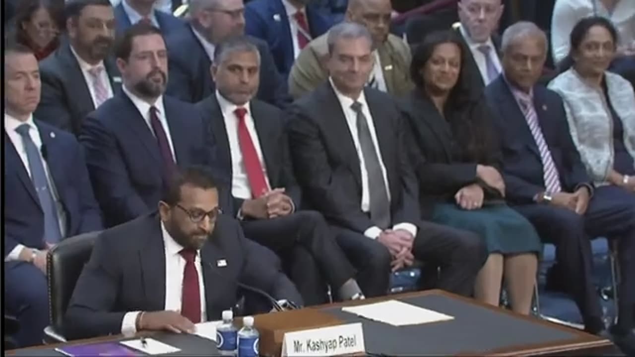 Mirrored: Kash Patel's opening statement