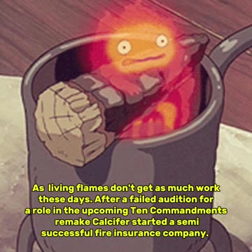 Los Angeles Fires are being caused by Calcifer the fire demon?