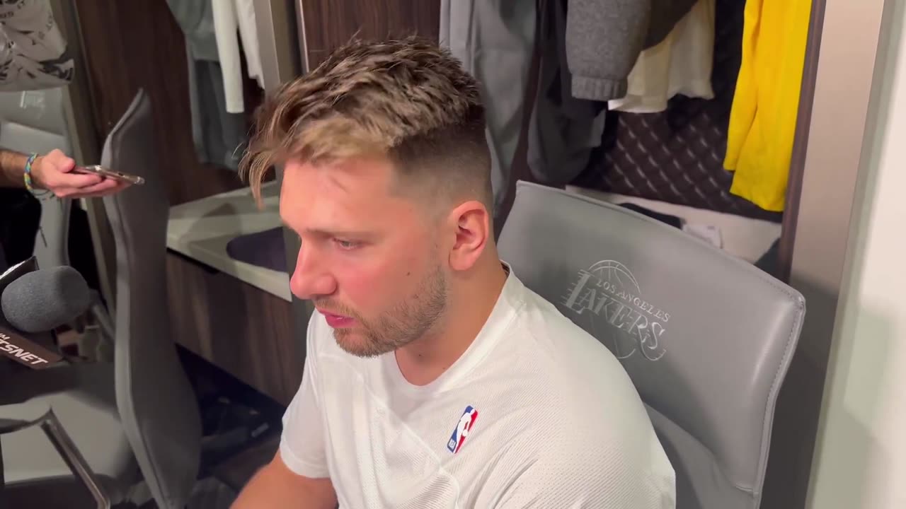 Luka doncic on his shooting slump since joining the Lakers