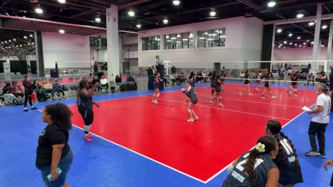 2025 LV Classic Pool Play Day 2 vs A4 Volley 15-Kortney - Set 3 of 3