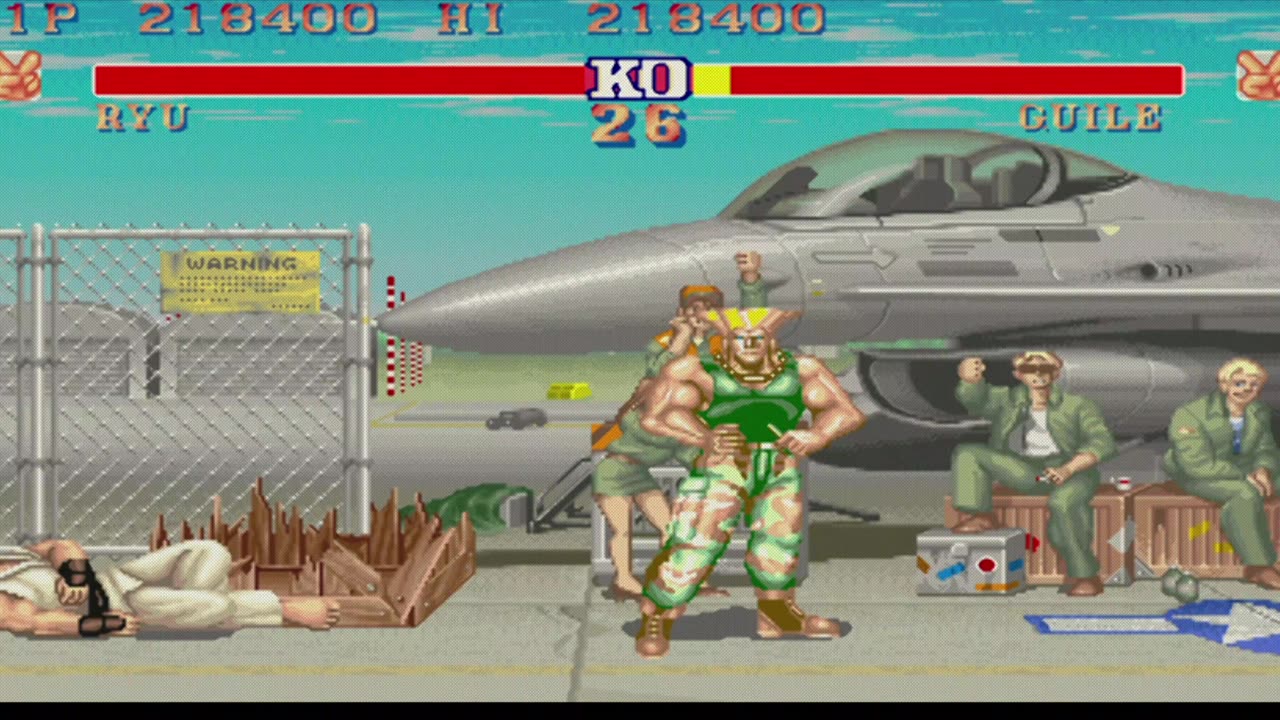 Ryu vs Guile