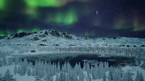 Deep Sleep with the Northern Lights