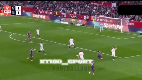 Sevilla vs Barcelona goals highlights