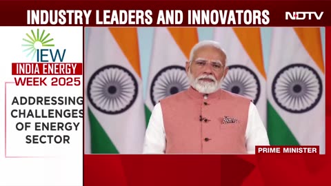 PM Modi At India Energy Week: "Need To Achieve Hydrogen Fuel Target" | IEW 2025