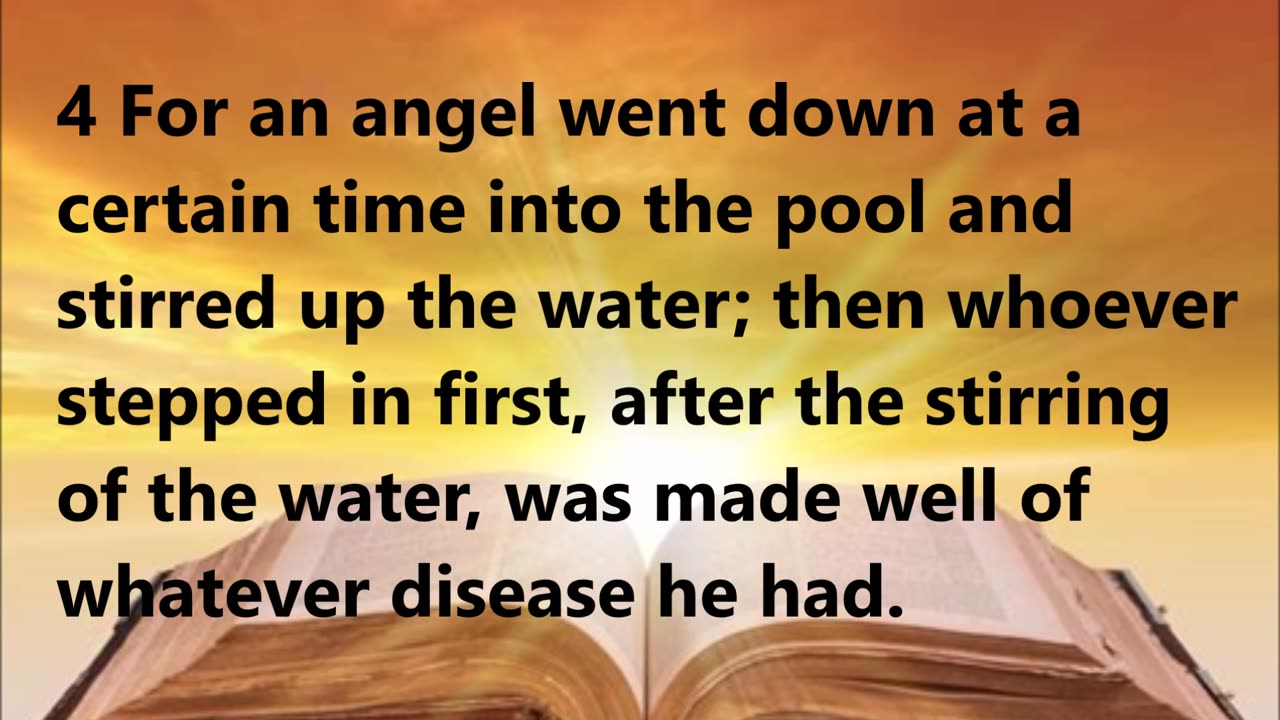 A Man Healed at the Pool of Bethesda