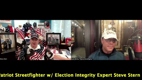 1.2.25 Patriot Streetfighter w/ Election Integrity Leader Steve Stern