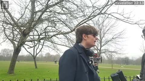 Speakers Corner-Junior vs Muslim-Was Muhammad a Prophet.-Canon Of Bible-Does Only Allah Know Future.