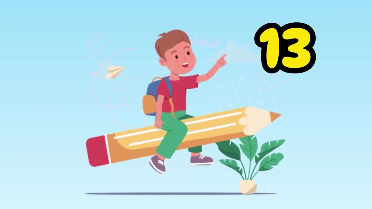 The English Number 1 to 20 _ Kids Learning KH Offical _