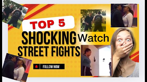 Top 5 Street Fights Compilation Of the Day Watch And Follow Street Fight