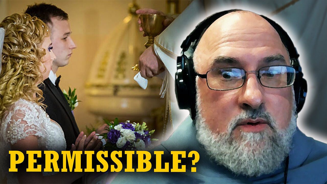 Can a Protestant Groom Receive Communion at His Wedding? (Fr. Alan, F.I.)