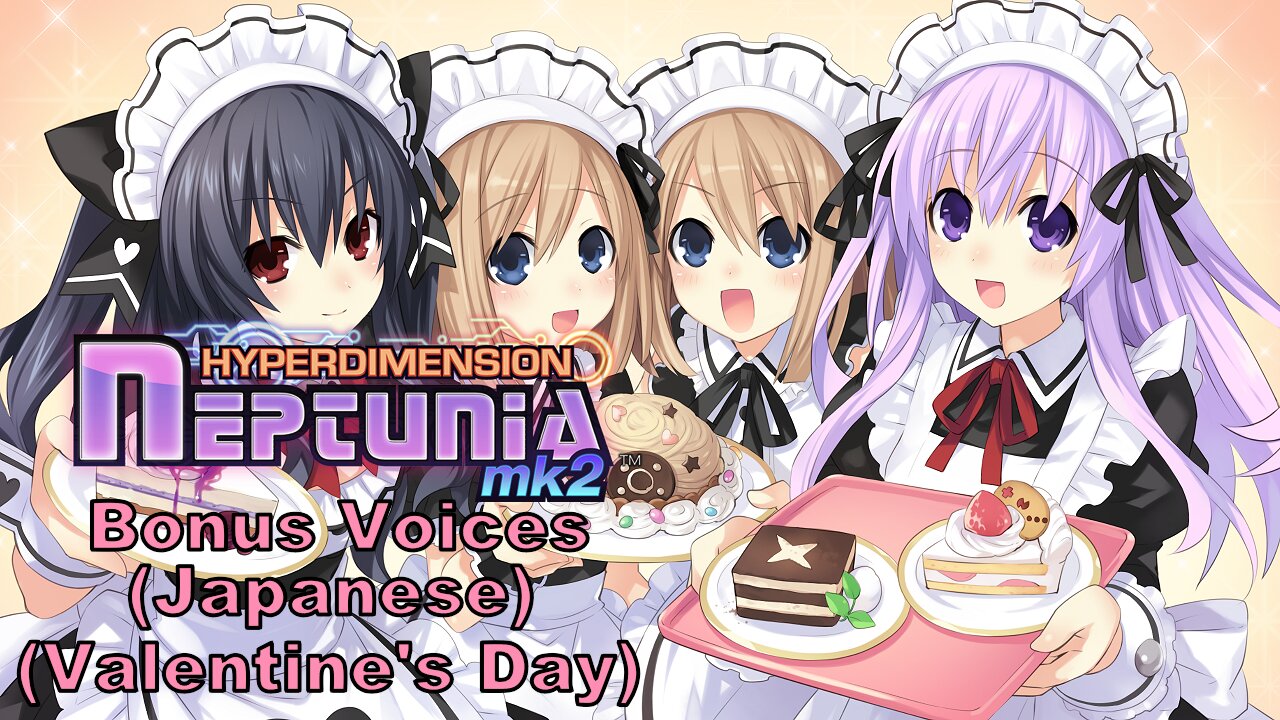 Hyperdimension Neptunia MK2 Valentines Day (Japanese) Voices Visualized