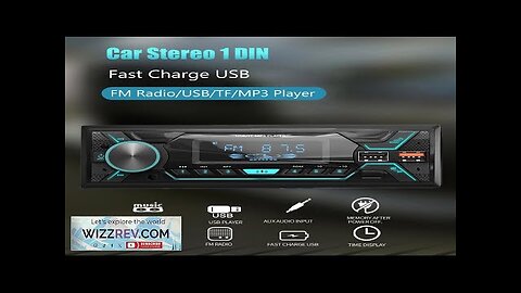 ESSGOO Car Radio 1 din Stereo Multimedia MP3 Player Digital Bluetooth FM Review