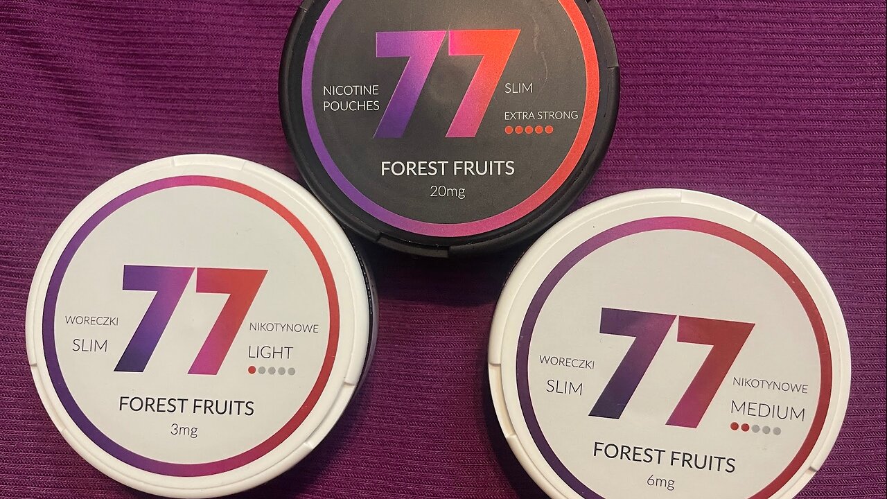 77 Forest Fruits Nicotine Pouches Review