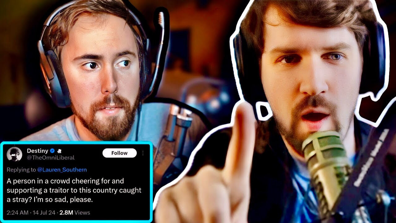 Asmongold Calls Out Destiny For His Controversial Tweets