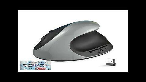 HXSJ X10 2.4GHz Wireless Gaming Mouse 800/1600/2400DPI 6-Keys Veritical Ergonomics Gamer Review