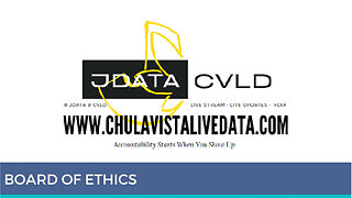 Chula Vista Live Data - City of Chula Vista - BOE - .25 - JDATA