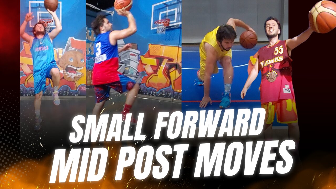 SMALL FORWARD SCORING MID-POST MOVES BASKETBALL WORKOUT