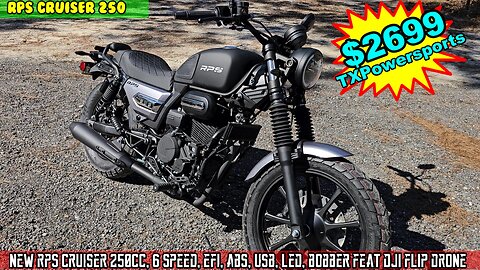 Brand new RPS Cruiser build and review. China Bobber