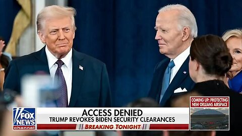 LMAO... President Trump Has Revoked Joe Biden's Security Clearance