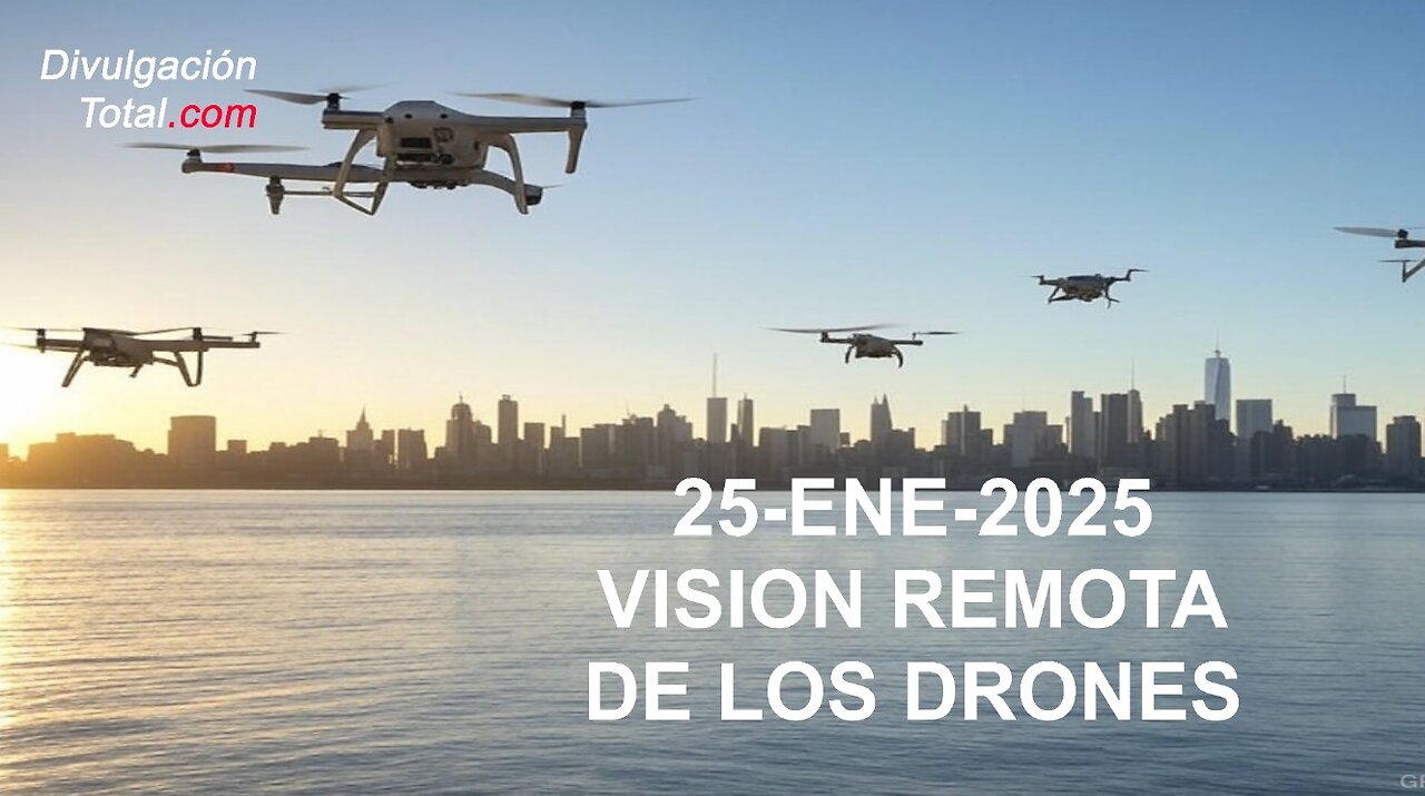 25-ENE-2025 Visión Remota de los Drones en New Jersey