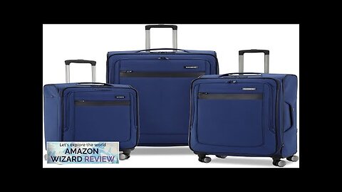 Samsonite Ascella 3.0 Softside Expandable Luggage with Spinner Wheels Sapphire Blue 3PC Review