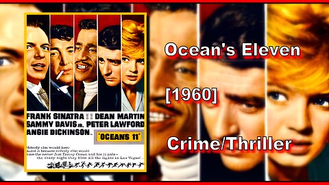 Ocean's Eleven (1960) | CRIME/THRILLER | FULL MOVIE