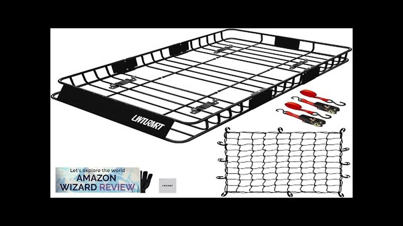 64 x 39 Inch Universal 300LB Heavy Duty Roof Rack Cargo Review