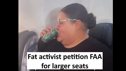 Fat activist Jae’Lynn Chaney petition FAA for airlines to have plus sized seats