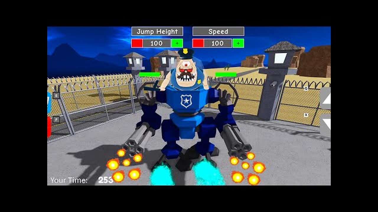 BARRY'S PRISON RUN! Obby Walkthrough FULL GAME #Roblox #obby