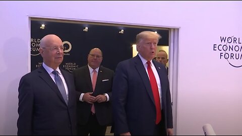 Trump Praises WEF's Klaus Schwab