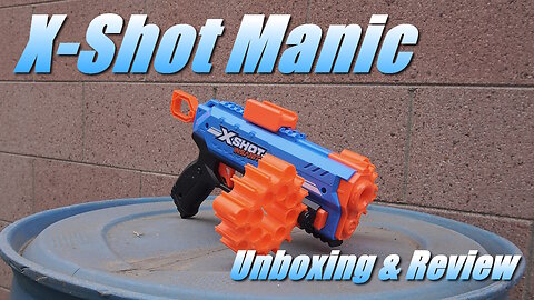 X-Shot Manic (Unboxing & Review)