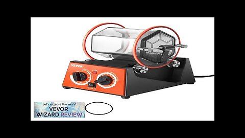 VEVOR Jewelry Polisher Tumbler 6.6lbs/3kg Capacity Mini Rotary Tumbler Machine with 0-60 Review