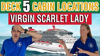 Virgin Scarlet Lady Cabin Deck 5 | Tall Man's Cruise Adventures