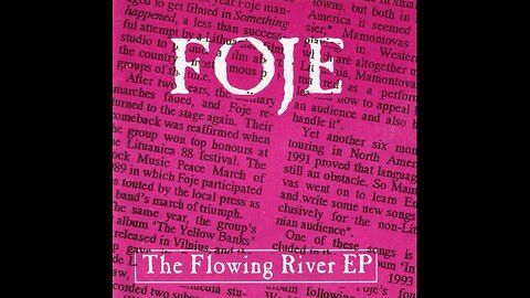 Foje - The Flowing River (Limited Edition.EP) 1995 CD