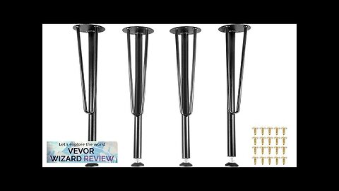 VEVOR Hairpin Metal Table Legs 28 Inch Desk Legs Set of 4 Review