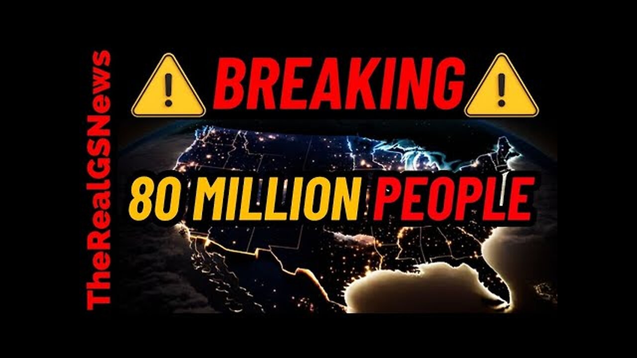 URGENT EMERGENCY For 80 MILLIONS! Get Supplies NOW