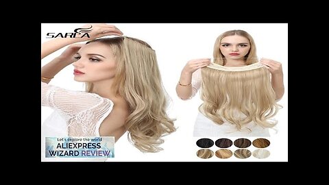 Synthetic No Clip Wave Hair Extensions Ombre Natural Black Blonde Pink One Review