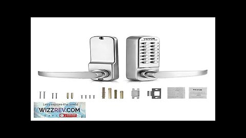 Mechanical Keyless Entry Door Lock 14 Key Mechanical Door Lock for Outdoor Review