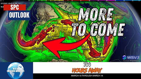 🌩️ Severe Weather Threat: March 15-19 Outlook