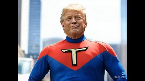 Epic Donald Trump Superhero Gif