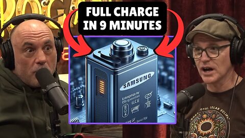 Joe Rogan & Greg Fitzsimmons: Samsung's New Car Battery is a GAME CHANGER