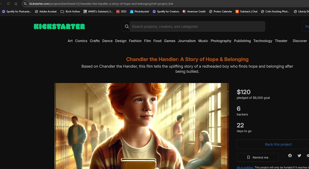Chandler The Handler Kickstarter Movie Project