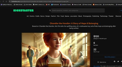Chandler The Handler Kickstarter Movie Project