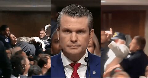 Chaos Erupts at Hegseth’s Senate Hearing as Confirmation is Hijacked by Protestors