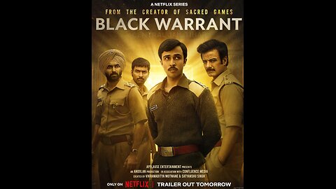 Black Warrant | Official Teaser #vikramadityamotwane #zahankapoor #rahulbhat #netflixindia #tvseries